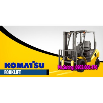 TỔNG QUAN VỀ XE NÂNG HÀNG KOMATSU